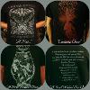 Obsidian Tongue Shirt Designs 2014 (available on Agalloch tour)